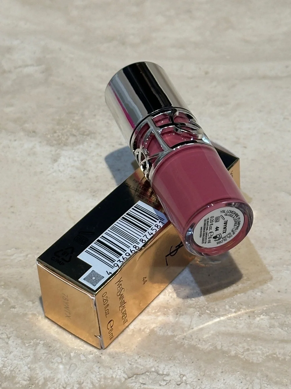 YSL Loveshine Plumping Lip Oil Gloss with Hyaluronic Acid - 44 Nude Lavalliere